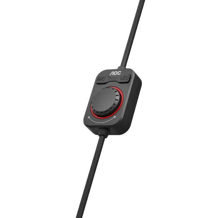 AOC GH300 7.1 Surround RGB Mikrofonlu Siyah Kablolu Gaming (Oyuncu) Kulaklık