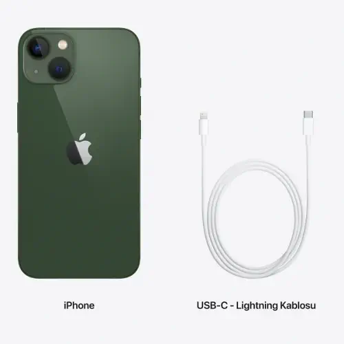 iPhone 13 512GB MNGM3TU/A Yeşil Cep Telefonu - Apple Türkiye Garantili
