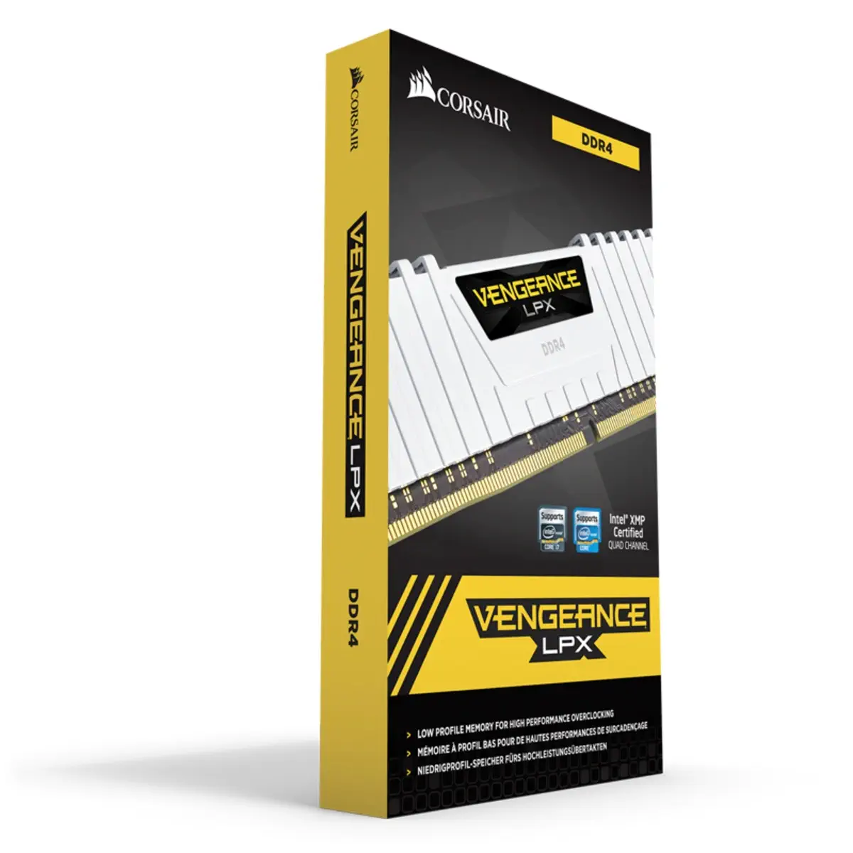 Corsair Vengeance LPX CMK32GX4M4B3200C16W 32GB (4x8GB) DDR4 3200MHz CL16 Beyaz Gaming (Oyuncu) Ram