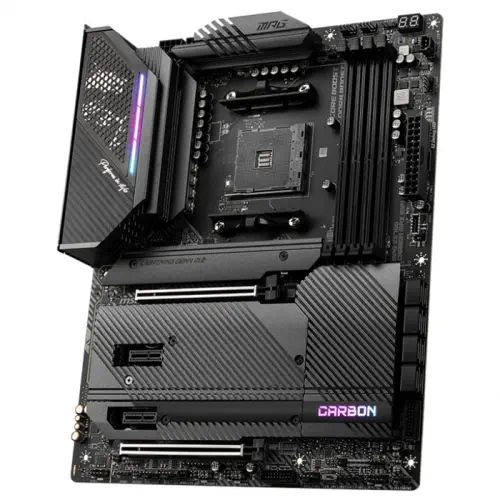 MSI MPG X570S CARBON MAX WIFI AMD X570 Soket AM4 DDR4 5300(OC)MHz ATX Gaming (Oyuncu) Anakart