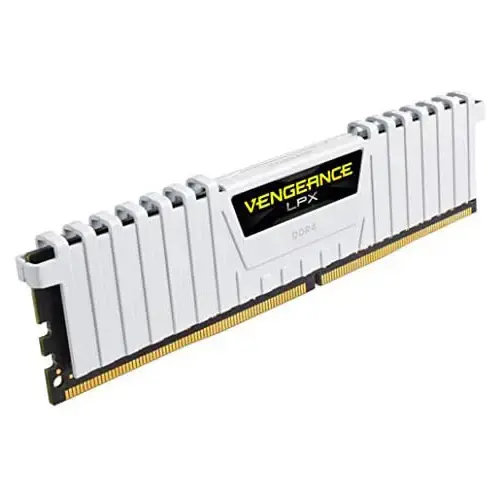 Corsair Vengeance LPX CMK32GX4M4B3200C16W 32GB (4x8GB) DDR4 3200MHz CL16 Beyaz Gaming (Oyuncu) Ram