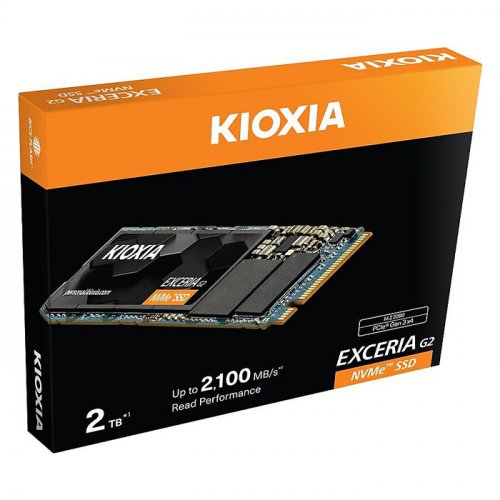 Kioxia Exceria G2 LRC20Z002TG8 2TB 2100/1700MB/s PCIe NVMe M.2 SSD Disk