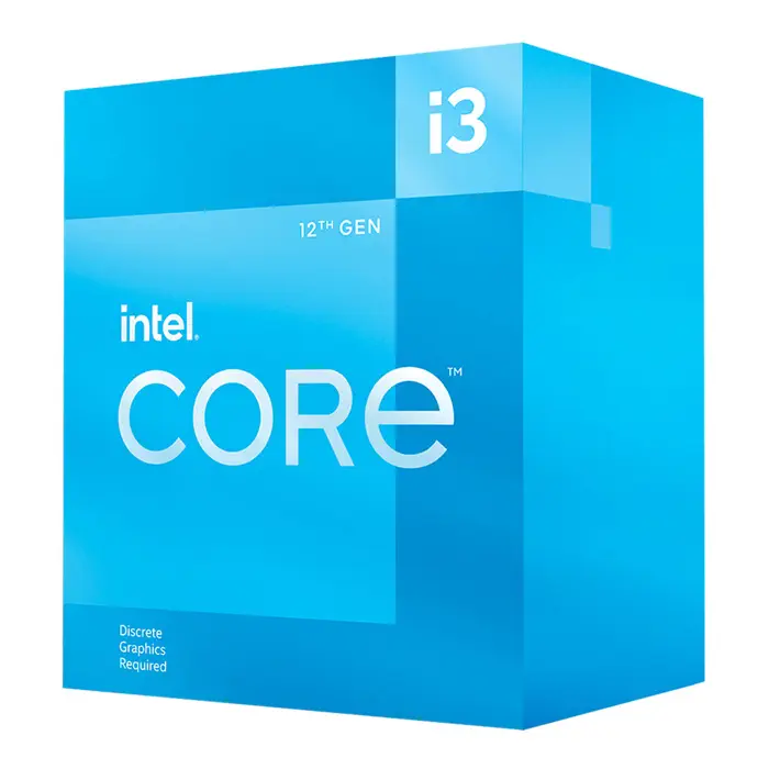 Intel Core i3-12100F 3.30GHz 4 Çekirdek 12MB L3 Önbellek Soket 1700 Box İşlemci
