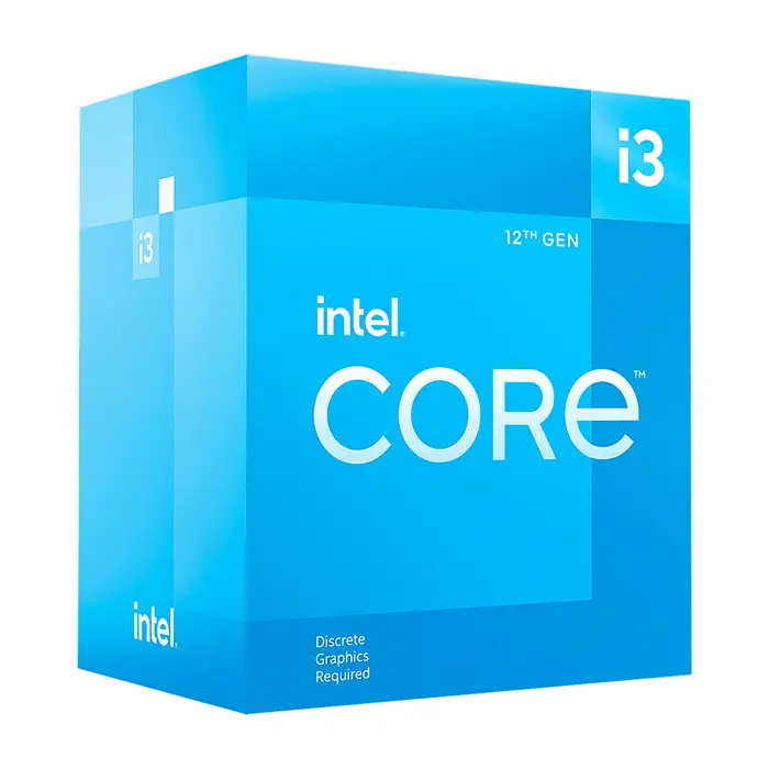 Intel Core i3-12100F 3.30GHz 4 Çekirdek 12MB L3 Önbellek Soket 1700 Box İşlemci