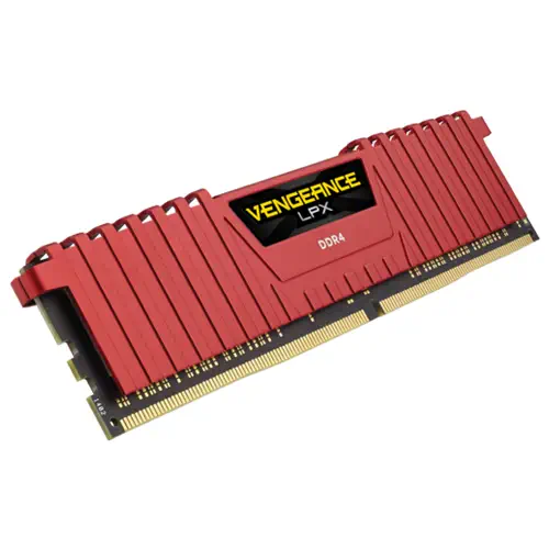 Corsair Vengeance LPX CMK8GX4M1A2666C16R 8GB (1x8GB) DDR4 2666MHz CL16 Kırmızı Gaming (Oyuncu) Ram