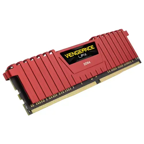 Corsair Vengeance LPX CMK8GX4M1A2666C16R 8GB (1x8GB) DDR4 2666MHz CL16 Kırmızı Gaming (Oyuncu) Ram