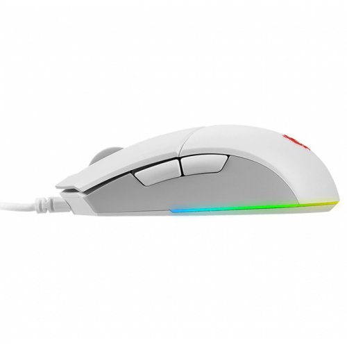 MSI Clutch GM11 White 5000DPI 6 Tuş RGB Optik Beyaz Kablolu Gaming (Oyuncu) Mouse