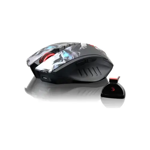 Bloody R80 GHOST Şarjlı 4000CPI 8 Tuş Optik Kablosuz + Kablolu Gaming Mouse