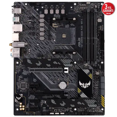 ASUS TUF Gaming B550-Plus WIFI II AMD B550 Soket AM4 DDR4 4866(OC)MHz ATX Gaming (Oyuncu) Anakart