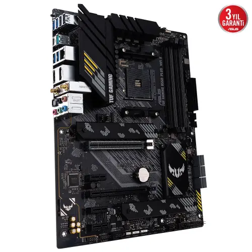 Asus TUF Gaming B550-Plus WIFI II AMD B550 Soket AM4 DDR4 4866(OC)MHz ATX Gaming (Oyuncu) Anakart