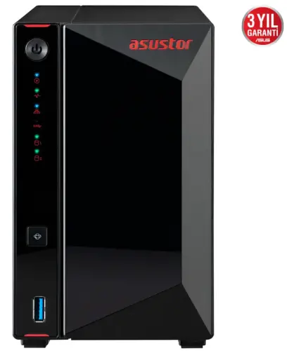 Asustor AS5202T 3.5″ 2 Yuvalı Nas Depolama Ünitesi