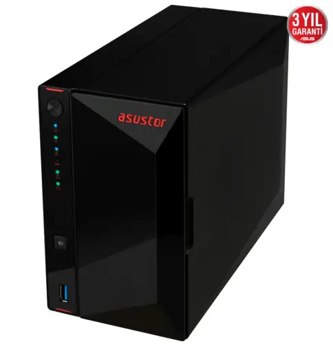 Asustor AS5202T 3.5″ 2 Yuvalı Nas Depolama Ünitesi