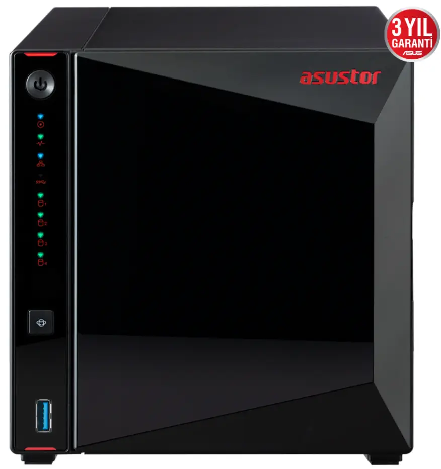 Asustor AS5304T 3.5″ 4 Yuvalı Nas Depolama Ünitesi