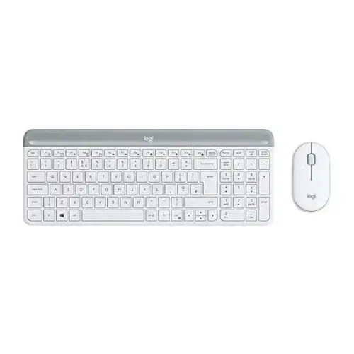 Logitech MK470 Q TR USB Beyaz Kablosuz Klavye Mouse Set - 920-009436