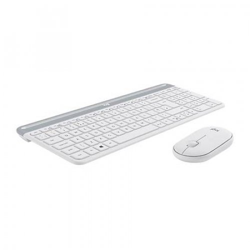 Logitech MK470 Q TR USB Beyaz Kablosuz Klavye Mouse Set - 920-009436