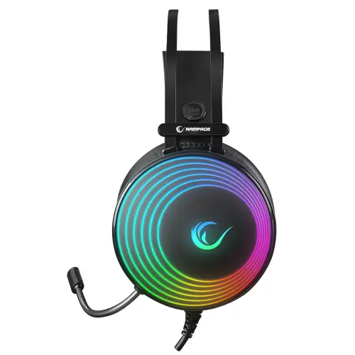 Rampage RM-K97 HELIX 7.1 Surround RGB Mikrofonlu Kablolu Gaming (Oyuncu) Kulaklık