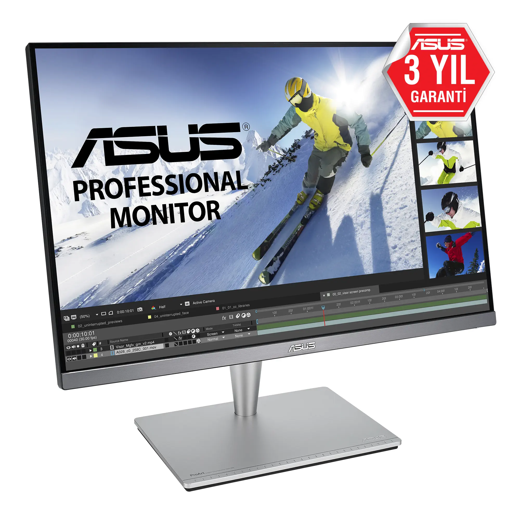 Asus ProArt PA24AC 5ms HDR 100%sRGB DP HDMI USB-C IPS 24.1″ WUXGA (1920x1200) Monitör