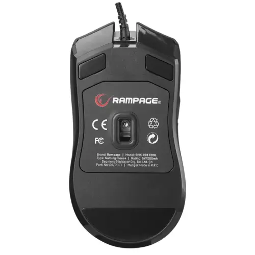 Rampage SMX-R28 COOL 12800 DPI 7 Tuş Optik RGB Kablolu Gaming (Oyuncu) Mouse