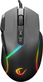 Rampage SMX-G39 COMFORT 7200 DPI 8 Tuş Optik RGB Kablolu Gaming (Oyuncu) Mouse - 35496