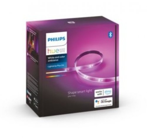 Philips Hue Akıllı LED Şerit 2m V4 Bluetooth Özellikli - 929002269101 (Güç Adaptörü Dahildir)