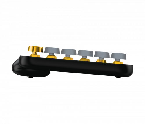 Logitech POP Keys Blast Özelleştirilebilir Emoji Tuşlu Mekanik Kablosuz Sarı&Siyah  Klavye - 920-010818