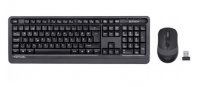 A4 Tech FG1010 USB TR F Gri Kablosuz Klavye Mouse Set