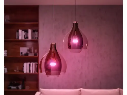 Philips Hue Renkli Akıllı Başlangıç Seti 3`lü Kumandalı E27 Bluetooth Özellikli - 929002468804