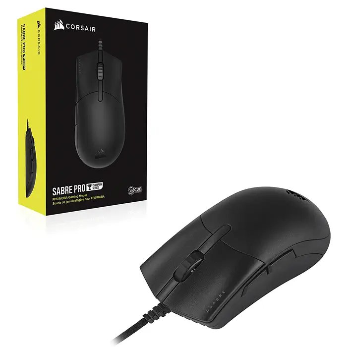Corsair Sabre Pro Champion Series CH-9303101-EU 18000 DPI 6 Tuş Optik Kablolu Gaming (Oyuncu) Mouse