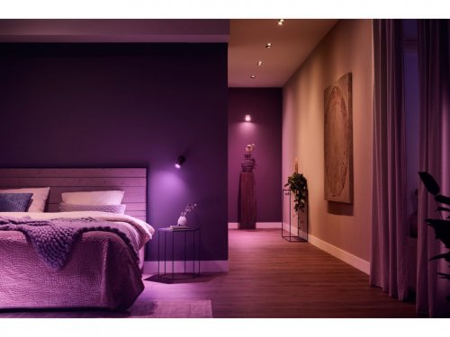 Philips Fugato Single Spot Black 1x5.7W 230V - 915005761201