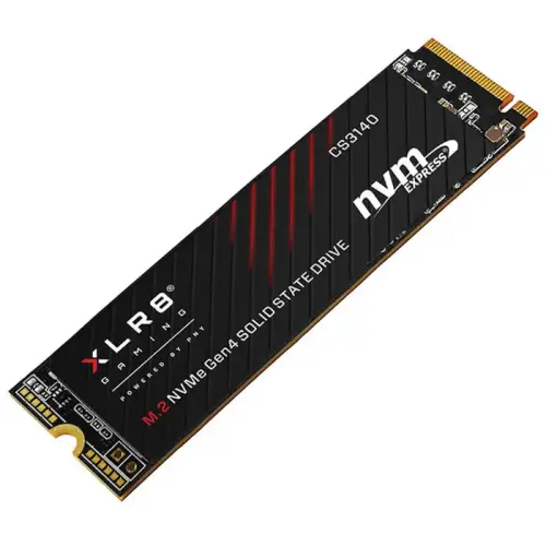 PNY XLR8 CS3140 2TB 7500/6850MB/s NVMe PCIe Gen4x4 M.2 SSD Disk (M280CS3140-2TB-RB)