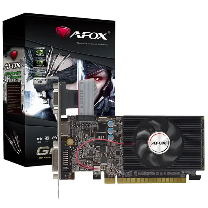 Afox GeForce GT 610 AF610-2048D3L7-V6 2GB DDR3 64Bit DX11 Gaming (Oyuncu) Ekran Kartı