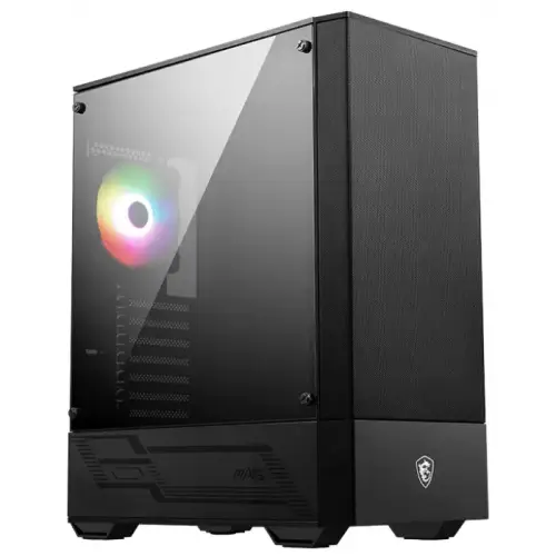 MSI MAG Forge 111R Temperli Cam 1x120mm ARGB Fan USB 3.2 ATX Mid-Tower Gaming (Oyuncu) Kasa