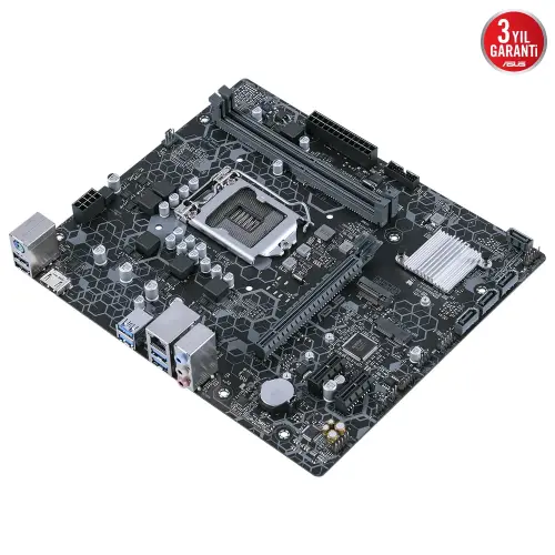 Asus B560M-P-SI Intel B560 Soket 1200 DDR4 5000(OC)MHz mATX Gaming (Oyuncu) Anakart