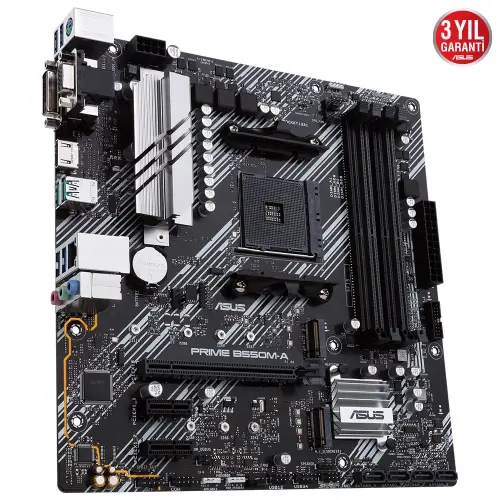 ASUS Prime B550M-A/CSM AMD B550 Soket AM4 DDR4 4800(OC)MHz mATX Anakart
