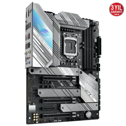 Asus ROG Strix Z590-A Gaming WIFI Intel Z590 Soket 1200 DDR4 5333(OC)MHz ATX Gaming (Oyuncu) Anakart