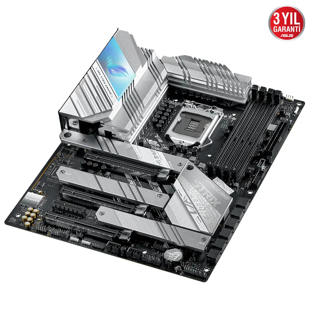 Asus ROG Strix Z590-A Gaming WIFI Intel Z590 Soket 1200 DDR4 5333(OC)MHz ATX Gaming (Oyuncu) Anakart
