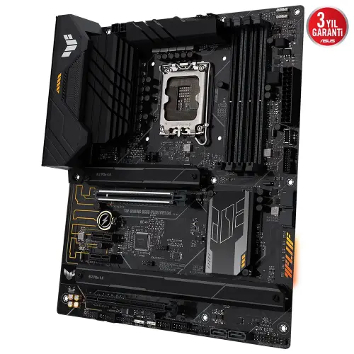 ASUS TUF Gaming B660-Plus WIFI D4 Intel B660 Soket 1700 DDR4 5333(OC)MHz ATX Gaming (Oyuncu) Anakart