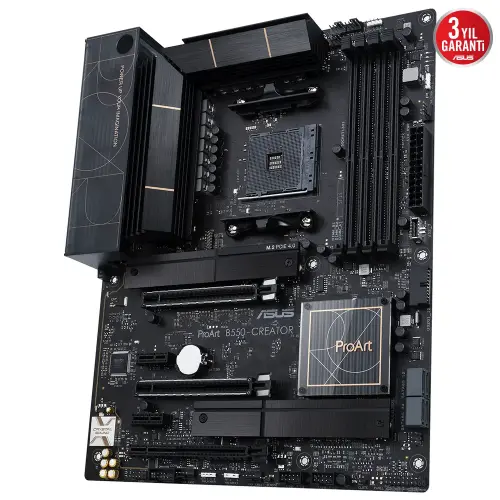 ASUS ProArt B550-Creator AMD B550 Soket AM4 DDR4 4866(OC)MHz ATX Anakart
