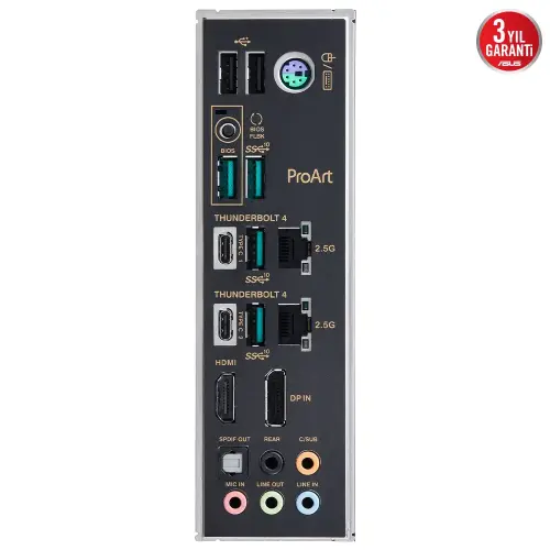 ASUS ProArt B550-Creator AMD B550 Soket AM4 DDR4 4866(OC)MHz ATX Anakart