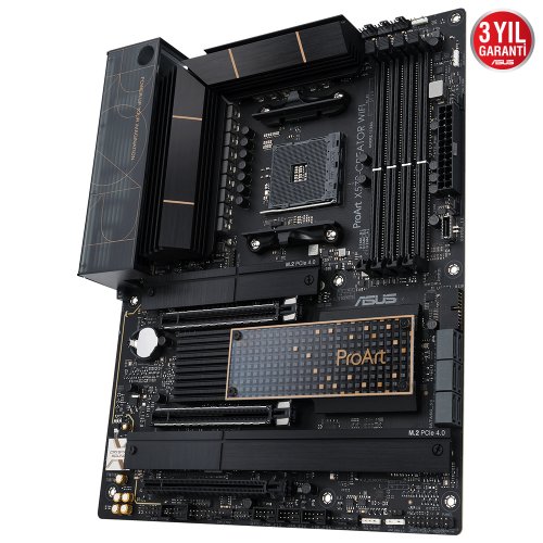 Asus ProArt X570-Creator WiFi AMD X570 Soket AM4 DDR4 5100(OC)MHz ATX Anakart