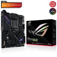 Asus ROG Crosshair VIII Dark Hero AMD X570 Soket AM4 DDR4 5100(OC)MHz WI-FI ATX Gaming (Oyuncu) Anakart