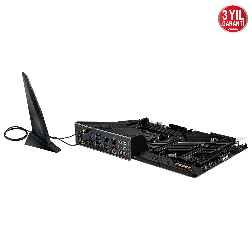 ASUS ROG Crosshair VIII Dark Hero AMD X570 Soket AM4 DDR4 5100(OC)MHz WI-FI ATX Gaming (Oyuncu) Anakart