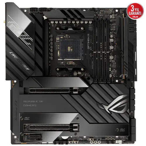 Asus ROG Crosshair VIII Extreme AMD X570 Soket AM4 DDR4 5100(OC)MHz E-ATX Gaming (Oyuncu) Anakart