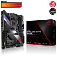 Asus ROG Crosshair VIII Hero (WI-FI) AMD X570 Soket AM4 DDR4 4800(OC)MHz ATX Gaming (Oyuncu) Anakart