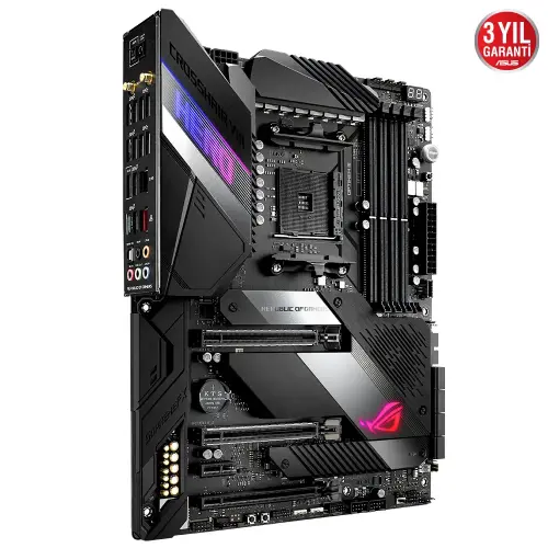 Asus ROG Crosshair VIII Hero (WI-FI) AMD X570 Soket AM4 DDR4 4800(OC)MHz ATX Gaming (Oyuncu) Anakart