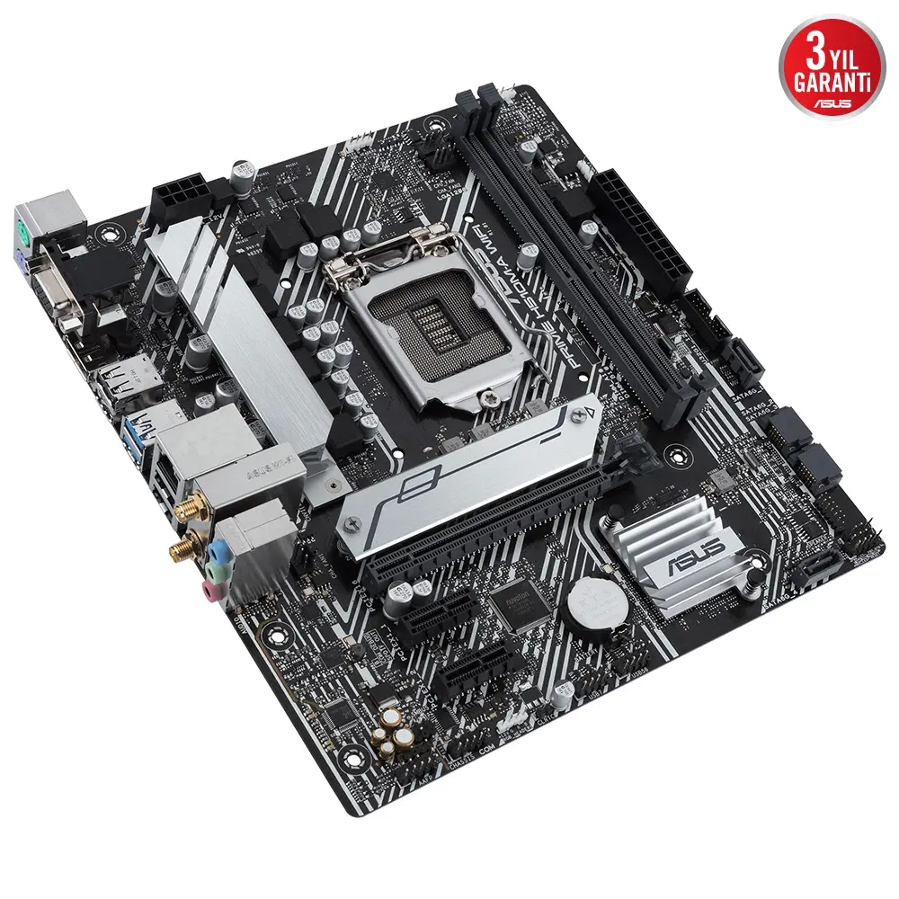 Asus Prime H510M-A WIFI Intel H510 Soket 1200 DDR4 3200(OC)MHz mATX Gaming (Oyuncu) Anakart