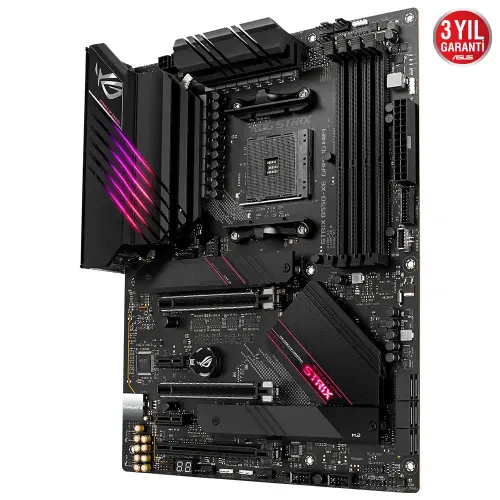 Asus ROG Strix B550-XE Gaming WIFI AMD B550 Soket AM4 DDR4 5100(OC)MHz ATX Gaming (Oyuncu) Anakart