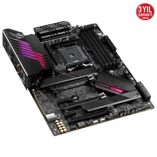 Asus ROG Strix B550-XE Gaming WIFI AMD B550 Soket AM4 DDR4 5100(OC)MHz ATX Gaming (Oyuncu) Anakart