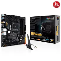 ASUS TUF Gaming B550M-Plus WIFI II AMD B550 Soket AM4 DDR4 4866(OC)MHz mATX Gaming (Oyuncu) Anakart