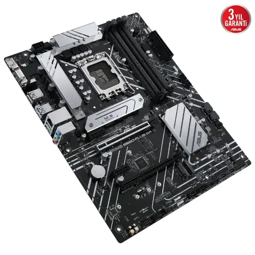 Asus Prime B660-Plus D4 Intel B660 Soket 1700 DDR4 5066(OC)MHz ATX Gaming (Oyuncu) Anakart